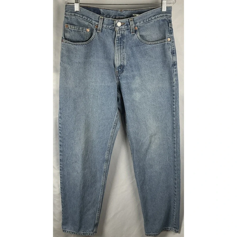Levi's 550 USA Made Mens 34x32 Blue Relaxed‎ Fit Vintage Early 90's Denim Jeans